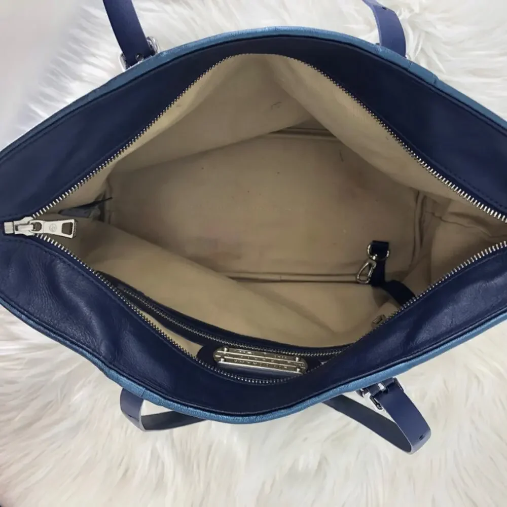 Longchamp Lm‎ Cuir Lagoon Zipper Tote Shoulder Bag